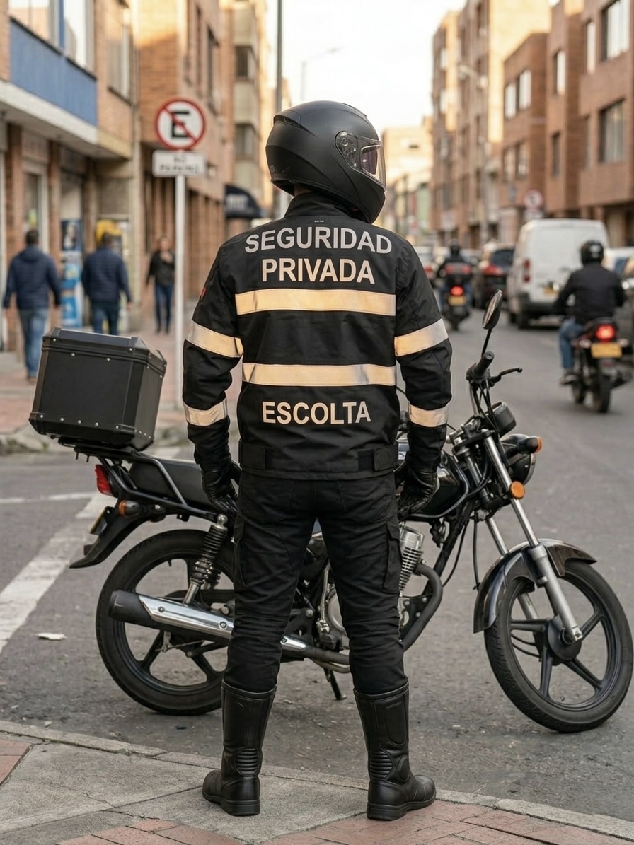 Dotación para motorizados y escoltas con enfoque de cumplimiento ante ARL