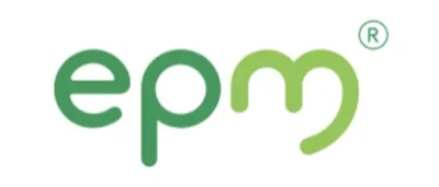 Logo de EPM, cliente de Sequoia Speed en protecciones CE para moto